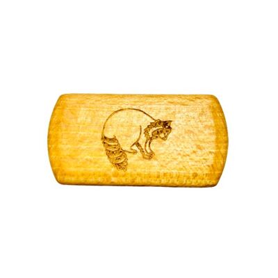 Children's nail brush with different motifs to choose from - raccoon - not available