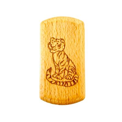 Children's nail brush with different motifs to choose from - tiger - not available