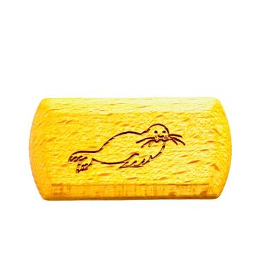 Pincel de uñas infantil con diferentes motivos a elegir - foca - no disponible