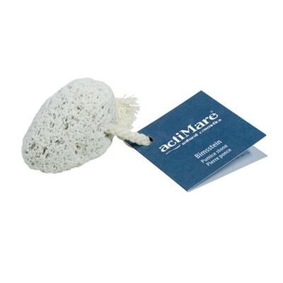 Piedra pómez con cordón de algodón