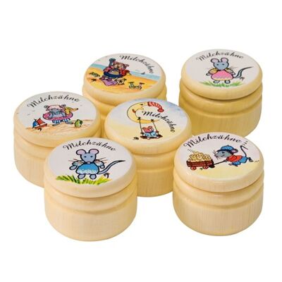 Caja de madera - Mis dientes de leche - varios motivos - C
