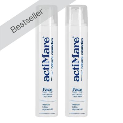 actiMare Face ANTI AGING Day&Night - 2 x 50ml in confezione doppia