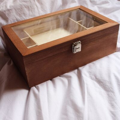 wooden jewelry box