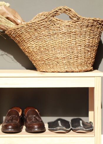 Étagère à chaussures en bois Mykonos 2
