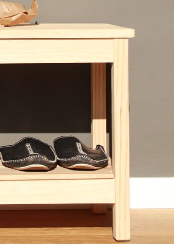 Étagère à chaussures en bois Mykonos 3