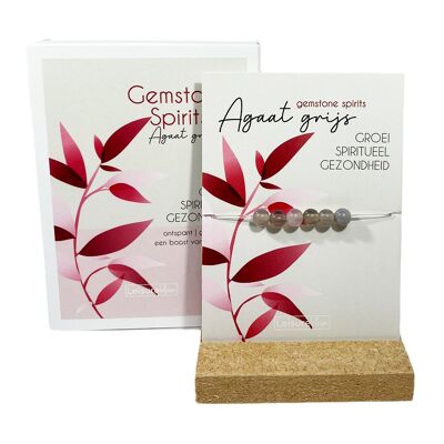 Gemstone Spirits Agata Grey