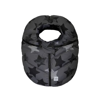 Coprisedile auto Cocoon 7AM per seggiolini auto: sicuro e caldo per bambini (0-12 mesi), idrorepellente con isolamento termico - Stella