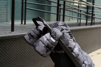 Gants de poussette Warmmuff 7AM : Chauds et pratiques - Parfaits pour les promenades hivernales - Stella 1