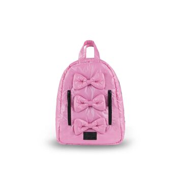 Mini Bows - Noir - 7AM Enfant : Sac à dos avec attaches rembourrées, poches extérieures, housse déperlante et polyvalence - Blush 4