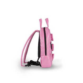Mini Bows - Noir - 7AM Enfant : Sac à dos avec attaches rembourrées, poches extérieures, housse déperlante et polyvalence - Blush 5