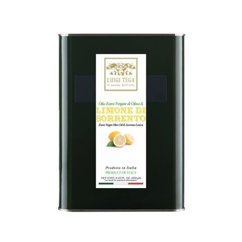 Huile d'olive aromatisée au citron de Sorrente (5 litres HORECA) 1