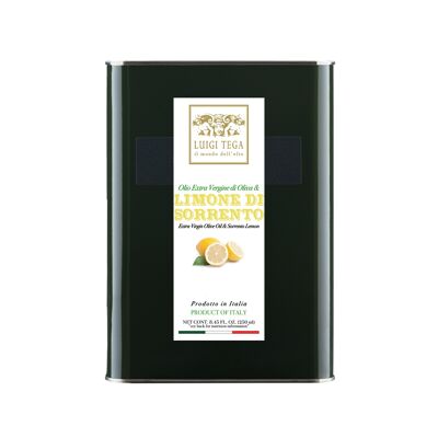 Olio di oliva aromatizzato al limone di Sorrento (5 litri HORECA)