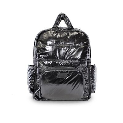 Wickelrucksack BK718 von 7AM: Leicht und vielseitig, inspiriert von Brooklyn, dem Herzen der Vielfalt – Black Polar