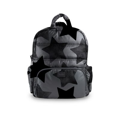 Changing Backpack BK718 by 7AM: Light and Versatile, Inspired by Brooklyn, the Heart of Diversity - Print Stella Grand