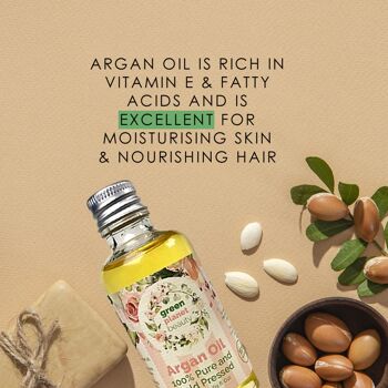 Argan vierge pur et biologique de la meilleure qualité
Huile 50ml 2