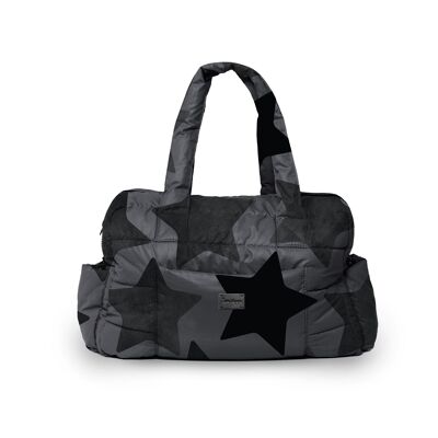 SoHo Diaper Satchel 7AM Changing Bag: Versatile, Elegant and Light - Ideal for City and Travel - Print Stella Grand