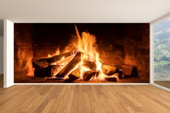 Une étincelle de feu papier peint mural Art mural Peel & Stick décor auto-adhésif texturé grand mur Art Print 7