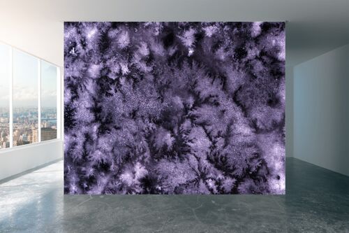 Purple Abstract Wall Mural Wallpaper Wall Art Peel & Stick Self Adhesive Decor Textured Large Wall Art Print