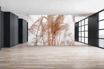 Herbe de la pampa dans des couleurs pastel papier peint mural Art mural Peel & Stick décor auto-adhésif texturé grand mur Art Print 4