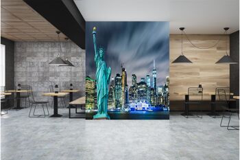 Manhattan Panoramique Murale Papier Peint Mur Art Peel & Stick Décor Auto-Adhésif Texturé Grand Mur Art Print 9