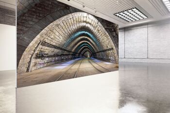 Tunnel de tramway papier peint mural Art mural Peel & Stick décor auto-adhésif texturé grand mur Art Print 10