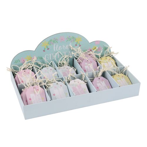 10 Assorted Floral Gift Tags