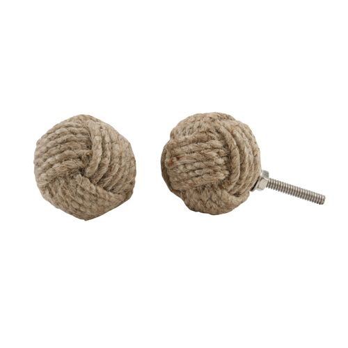 Jute Rope Drawer Pull