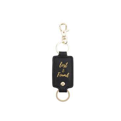 W&R Lost & Found Black Keyring