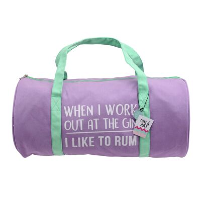 Gym and Tonic I Like To Rum Duffel Bag