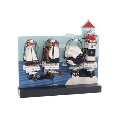 Finest Catch 48 Pieces Hangers and Display