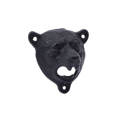 Bear Head Cast Iron Bottle Opener