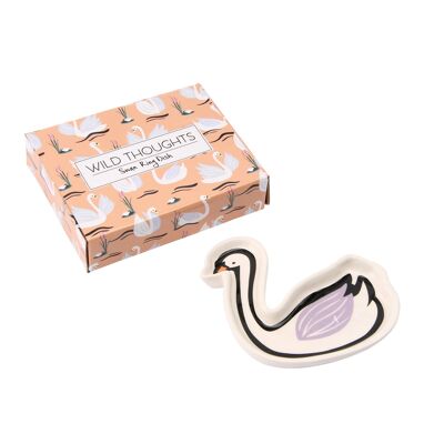 Wild Thoughts Swan Ring Dish