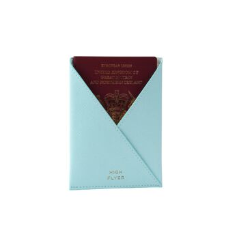 Porte-passeport W&R bleu ciel High Flyer 2