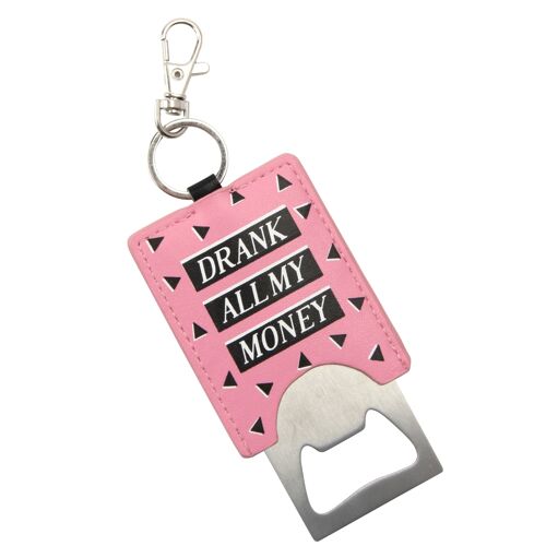 Sweet Tooth 'Drank All My..' Bottle Opener Keyring