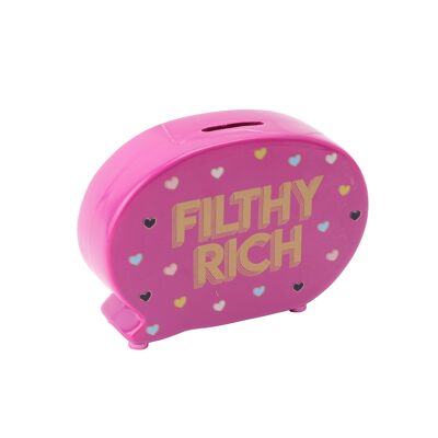 Sweet Tooth 'Filthy Rich' Money Bank