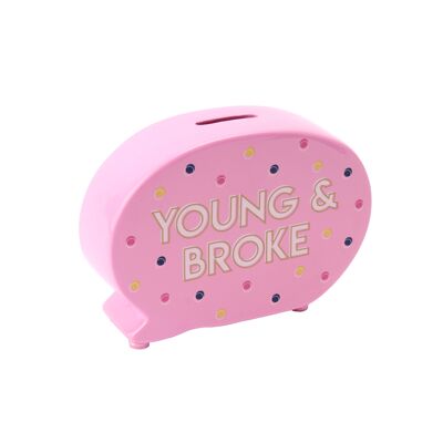 Sweet Tooth 'Young & Broke' Money Bank