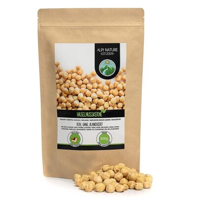 Hazelnuts, blanched 500g