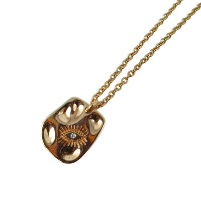 Ojo Gold Plated Necklace