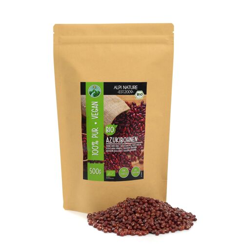 Organic adzuki beans 500g
