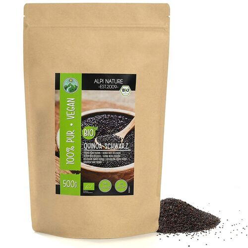 Organic quinoa, black 500g