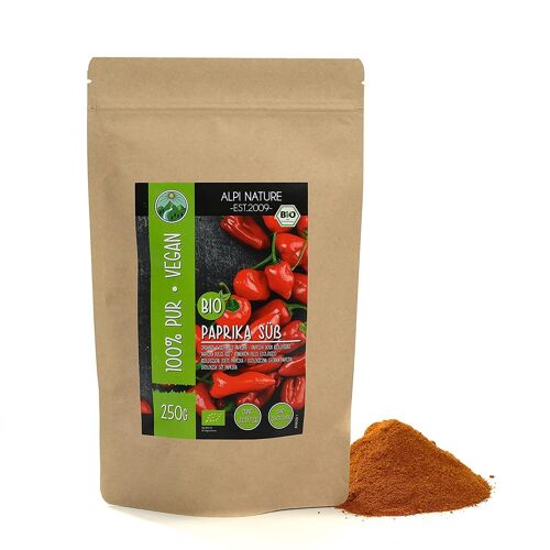 Organic sweet paprika powder 250g