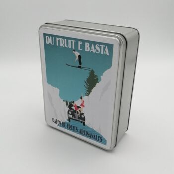 Boite metal pates de fruits ski bio 1