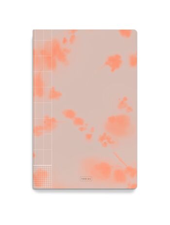 Cahier d'exercices A4 - set2 - Rose Grid / Ginger Blossom 3