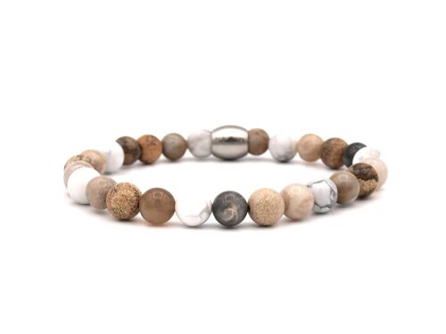 Bracelet Nane mix naturel (8mm)