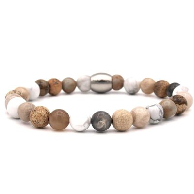 Bracelet Nane mix naturel (8mm)