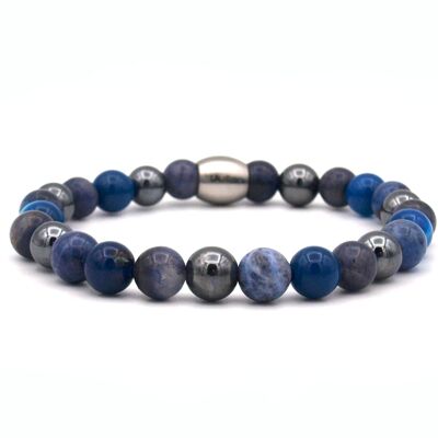 Bracciale Nane mix blu (8mm)