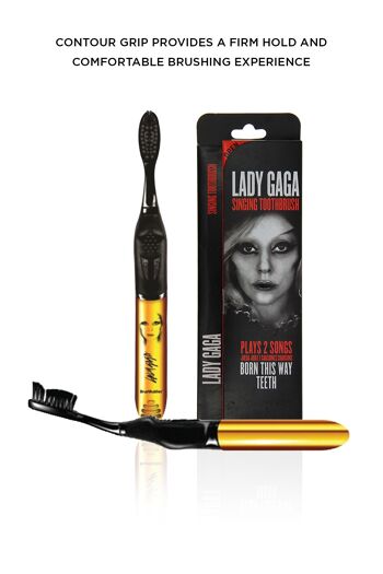 Brush Buddies Lady Gaga Brosse à Dents Chantante (Born this way & Teeth) 2