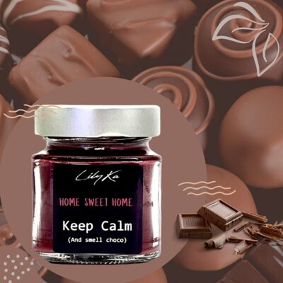 Keep calm! (And smell choco) - Cubik 260ml