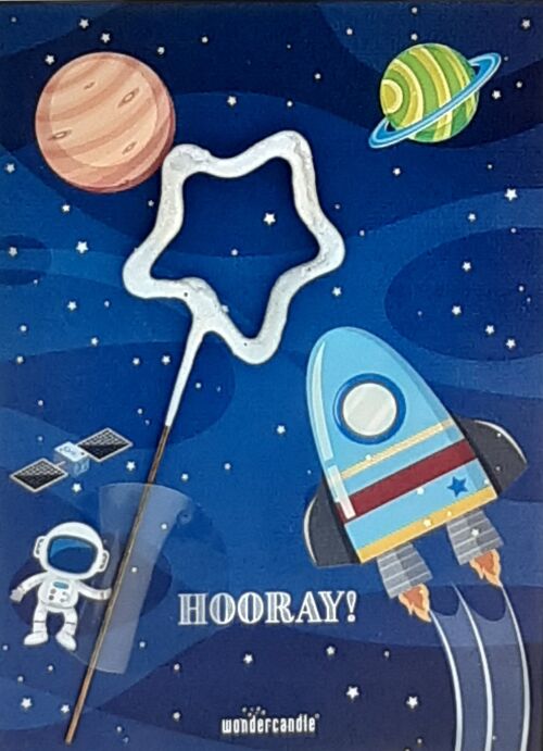 Space Hooray 445 Mini Wondercard