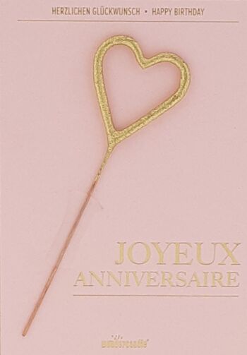 Joyeux anniversaire deluxe mini carte merveille 1